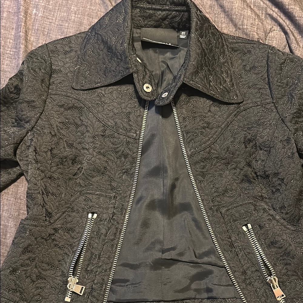 Carlisle Black Textured Women's Jacket - Picture 3 of 3